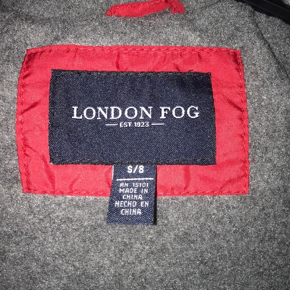 NWT S/8 Boys London Fog Coat and Hat - Picture 5 of 5